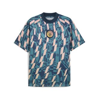 Puma Maglia Retro Manchester City ftblSTATEMENT da uomo, Abbigliamento, Blu, M