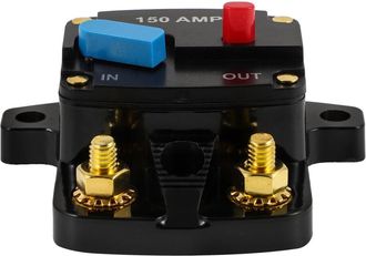 OEM Disyuntor De Reinicio Autom&aacute;tico De 3 Piezas Y 150 Amperios, Color Negro, Para Audio De Autom&oacute;vil