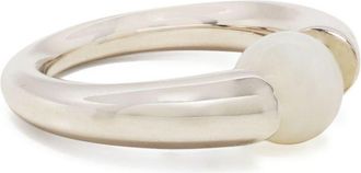 Ragbag Sterling Silver No.11024 Agate Ring - Womens - Silver Plated