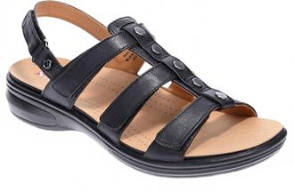 Revere Comfort Shoes Womens Toledo Sandals In Black
