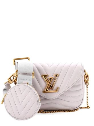 Louis Vuitton New Wave Multi Pochette Quilted Leather crossbody bag - Grey