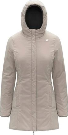 K-Way Donna, Cappotti, Beige, XL, new