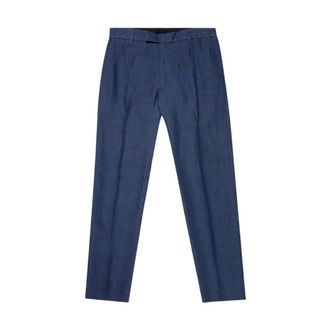 Sunspel Broeken, Heren, Blauw, W38, Suit Broeken