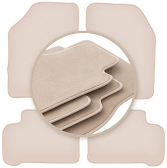 OEM Alfombrillas Beige Premium Para: Nissan 100nx Coup&eacute;, Targa 1990-1995