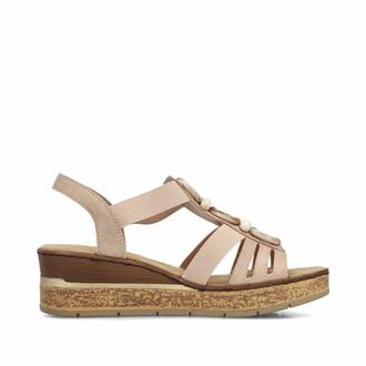Rieker Dames, Schoenen, Beige, Maat: 41 EU