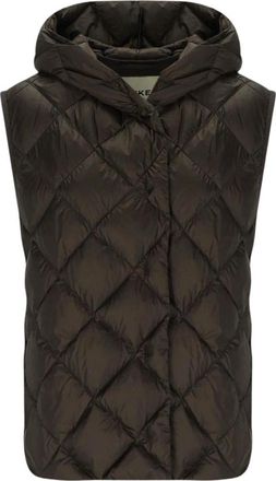 Max Mara Chaleco acolchado Giochi - Jackets - Mujer - Marr&oacute;n - 2XS