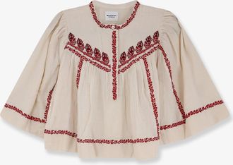 Isabel Marant Camicia Juline in cotone organico - MARANT ETOILE - gender_Woman