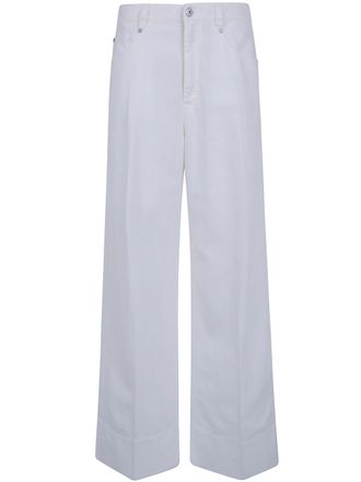 Brunello Cucinelli White Trousers