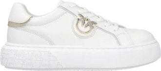 Pinko Pinko, Schoenen, Dames, Wit, 36 EU, Sneakers