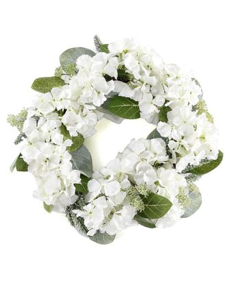 Safavieh Faux 22In Hydrangea & Magnolia Wreath