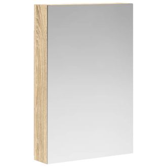 vidaXL Armario Con Espejo De Ba&ntilde;o Roble Sonoma 40 X 10,5 X 60,5 Cm Vidaxl
