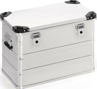 OEM Caja De Aluminio L582xw385xh410mm 76l Con Cierre A Presi&oacute;n Y Esquinas Apilables