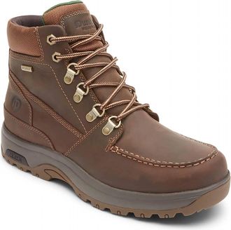 Dunham Mens 8000 Works Moc Boots In Brown