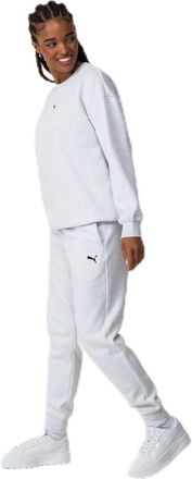 Puma Womens Essentials Sweatpants Fl Cl Joggers Ice Grey Marl 16