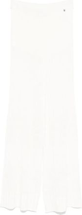 BOSS Pantaloni con ricamo - Bianco