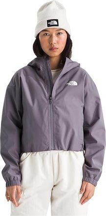 The North Face Quest Mono Cropped Jacket Womens Jacket Transcendent Grey : 2XL, Polyester