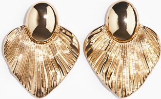 H&M Petal-shaped earrings - Gold