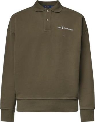 Polo Ralph Lauren Uomo, Felpe, Verde, XL, new