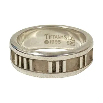 Tiffany & Co. Silver 925 Band Ring (Pre-Owned)