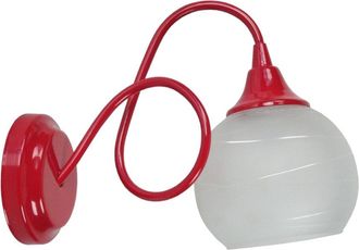 Tosel Aplique metal rojo