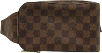 Louis Vuitton Pre-owned Belt Bags, female, Brown, Size: ONE SIZE Pre-owned Canvas Belt Bag