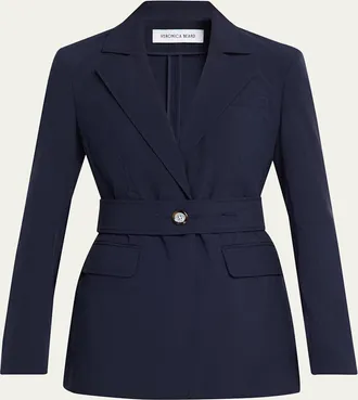 Veronica Beard Howard Belted Jacket