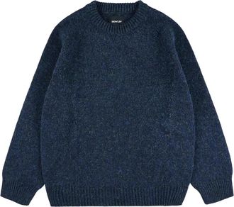 Howlin Boxy Space Knit - Heren - Ronde hals truien - Groen - S - Wol - Truien & Vesten