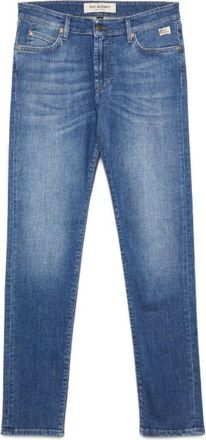 Roy Rogers Denim Stone Washed Jeans - Heren - Slim Fit Jeans - Blauw - W35 - Denim - Jeans