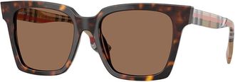 Burberry BE4335 MAPLE 390373 Womens Sunglasses Tortoiseshell Size 53