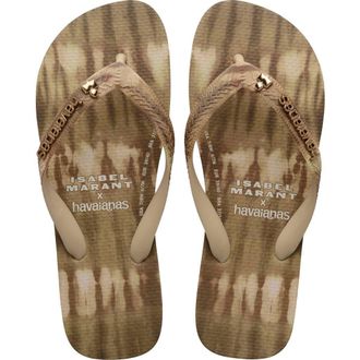Havaianas x Isabel Marant Flip Flop in Beige at Nordstrom, Size 11