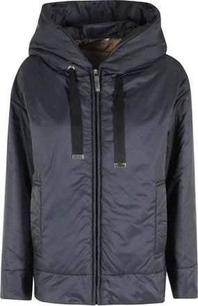 Max Mara Winter Jackets, female, Blue, Size: 2XS Daria Jacket