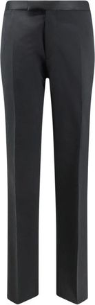 Tagliatore Slim-fit Broeken - Heren - Slim Fit Broeken - Zwart - XL - Wol - Broeken