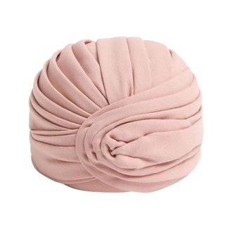 Valentino Garavani Zijden Tulband Hoofdband - Dames - Hoeden - Roze - 58 CM - Accessoires