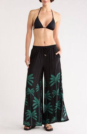 Jantzen Josephine Pull-On Cover-Up Pants in Black at Nordstrom Rack, Size X-Large