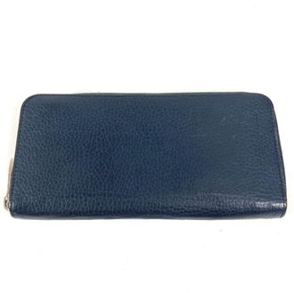 Louis Vuitton Galle Navy Long Wallet (Bi-Fold) (Pre-Owned)