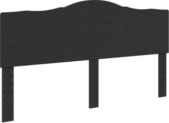 vidaXL Cabecero Roble Negro 180 Cm Madera Contrachapada Vidaxl