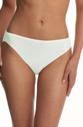 Natori Bliss Bare Cotton Bikini in Iced Mint at Nordstrom, Size X-Large