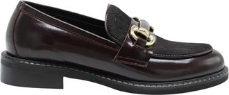 &Egrave; Mia Bloemdek Mocassin - Dames - Loafers - Rood - 39 EU - Schoenen