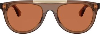 Burberry Brown Oval Mens Sunglasses BE4452U 417373 53