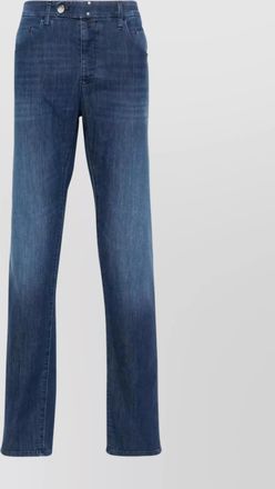 Incotex trousers with belt loops and five-pocket design