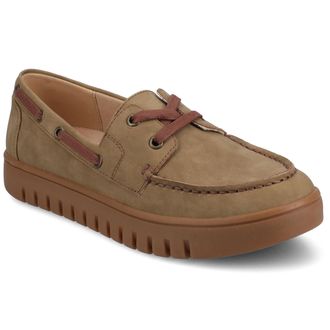 Journee Collection Womens Marion Boat Shoe Loafer