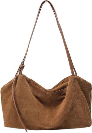 Generic Womens Leather Shoulder Bags Ladies Soft Cowhide Crossbody Bag Female Commuting Handbag(G)