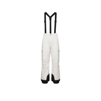 Moncler Moncler Gore-tex Laminate Padded Ski Bib, Men, White, Size: L
