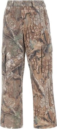 Represent Real Tree Camo Broek - Heren - Wijde Broeken - Veelkleurig - M - Katoen - Broeken