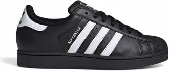 adidas Superstar Sneaker - Heren - Skateschoenen - Zwart - 45 1/3 EU - Leer - Fitness