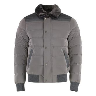 Moorer Down Jackets, male, Gray, Size: L Viani Down Jacket