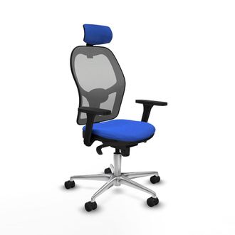 Piqueras y Crespo Piqueras Y Crespo Sedia Ufficio Con Reposacabezas Azul
