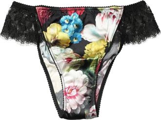 Dolce & Gabbana Bottoms, female, Multicolor, Size: S Brief Panty