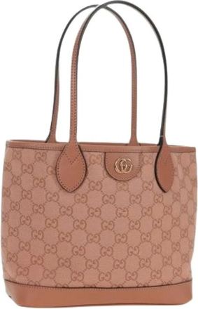 Gucci Pre-owned Tote Bags, female, Pink, Size: ONE SIZE Pre-owned Vintage Tote Bag