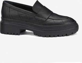 AGL Mary Soft Moccasin In Lambskin Leather in Black at Nordstrom, Size 38.5